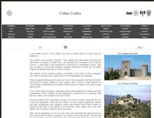 Tablet Screenshot of catharcastles.info